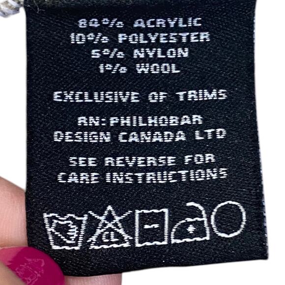 ELLEN REYES Cozy Multicolor Knit Cardigan Sweater Size medium - Picture 7 of 8